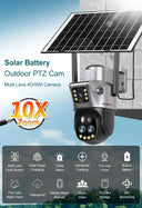 Smart Solar Outdoor Security Camera