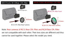Glare-Reducing CPL Filter for Dash Cams