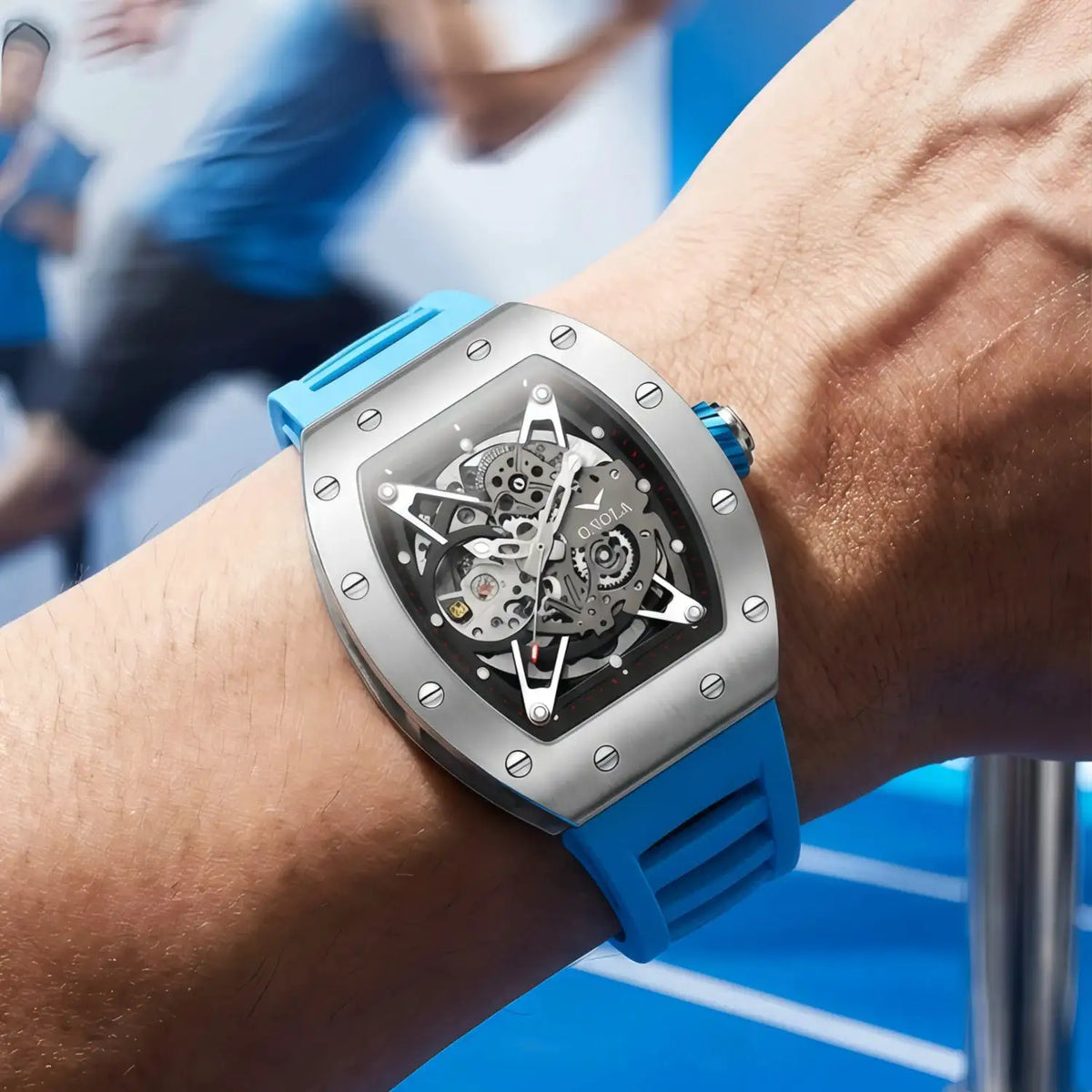 Luxury Men Tonneau Mechanical Watch — product image 3