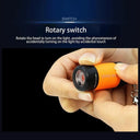 Stonego Mini USB Rechargeable LED Keychain Flashlight Waterproof & Bright