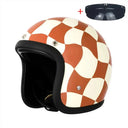 Vintage Open Face Motorcycle Helmet