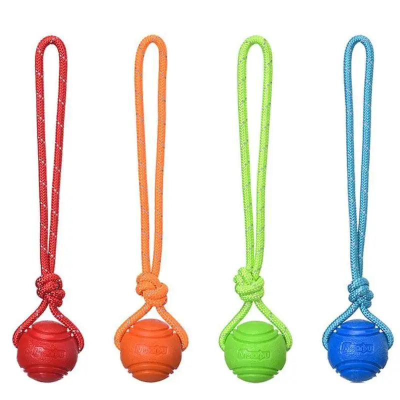 Indestructible Rubber Ball Chew Toy For Large Dogs Durable
