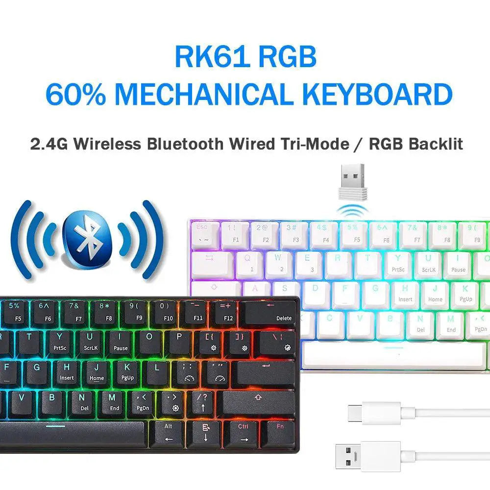 Royal Kludge Wireless Mechanical Keyboard Productivity RGB