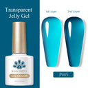 Effortless Gel Manicure Kit Base Top Coat Nail Art Set