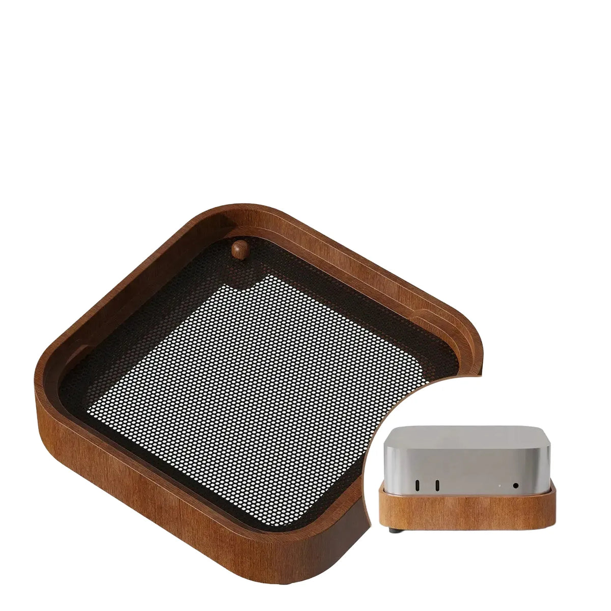 Mac Mini Stand - Carbon Cooling Mount — product view 1