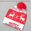 Cozy Christmas Snowman Knit Hat