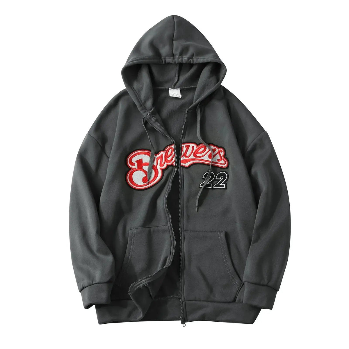 Cozy Embroidered Hoodie for Women Winter — product view 8