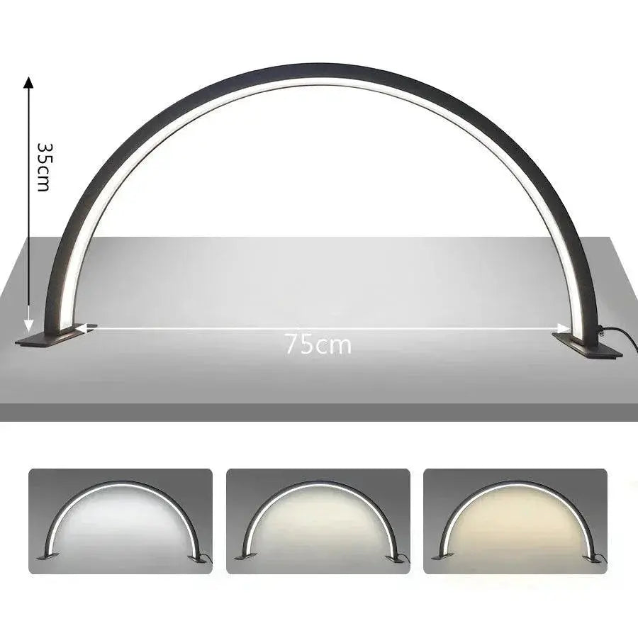 Moon Lamp Half Moon LED Nail Art Lamp 50W Adjustable