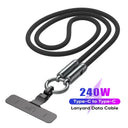 Braided Cable - Zinc Keychain