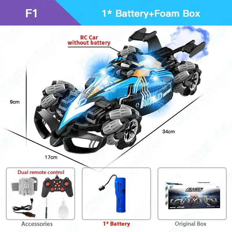Fast Rc Car for Kids with Music Led — product view 12