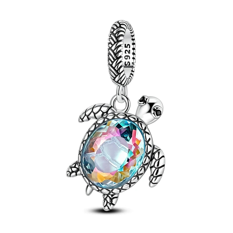 Sterling Silver Charm Bead Pendant