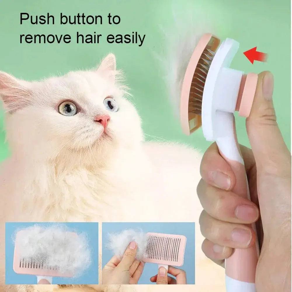 Stainless Steel Grooming Comb Needle Brush For Cats And Dogs