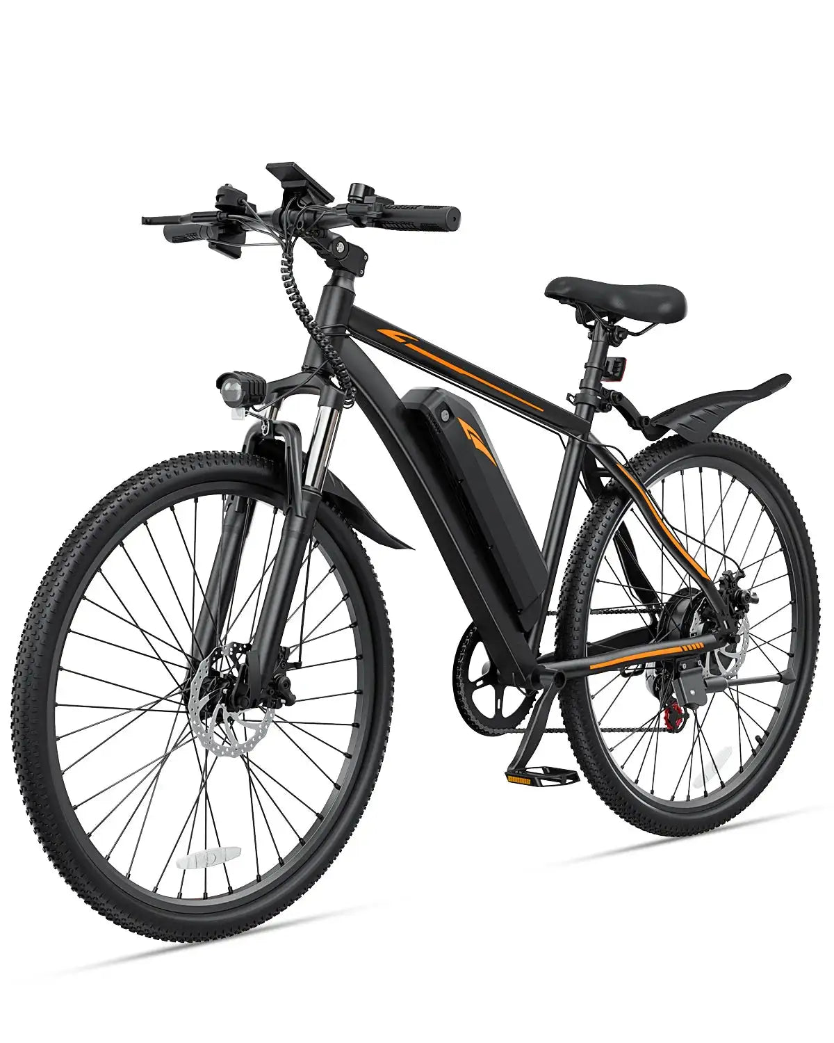 【1 Year Warranty】DYU M26 Electric Bicycle 1000W Peak Motor 36V 10AH Removable Battery Electric Bike 26 Inch City E-bike UL2849