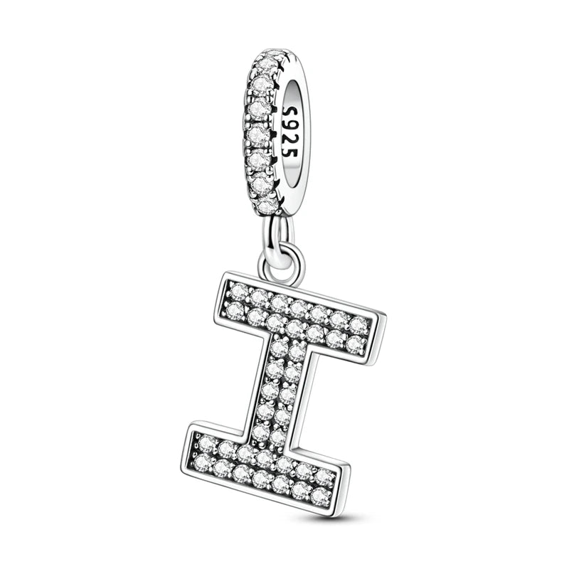 A-z Letter Charm Beads Pendant