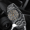 Luxury Chronograph Stainless Steel Watch for Fashionable Men