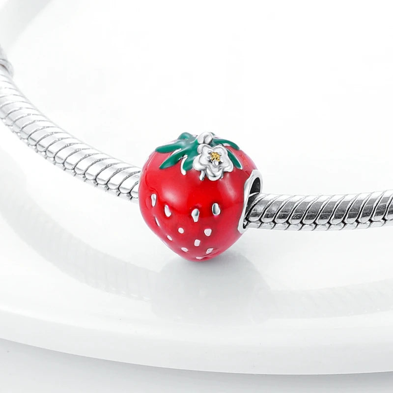 Charm Sterling Silver Bead Pendant
