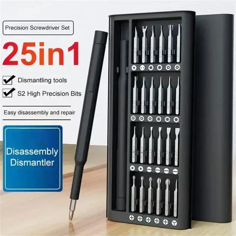 Precision Screwdriver Set 25 In 1 Mini Repair Tool Kit