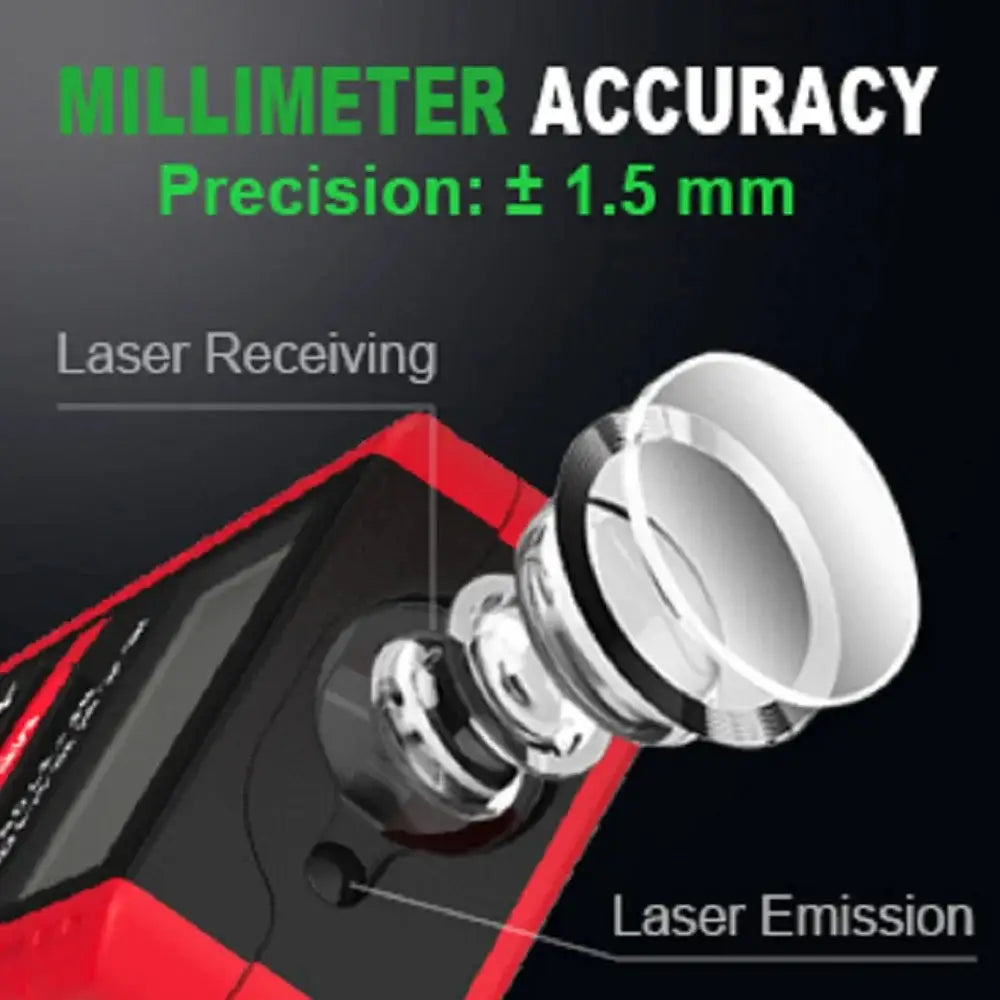 Noyafa NF-271 Laser Distance Meter Digital Ruler Test Tool 40M 80M Rangefinder Tape Measure Device for Home Improvement