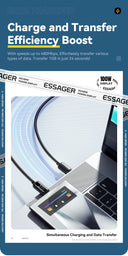 Essager USB Type C To USB C Cable 100W 5A PD Fast Charging