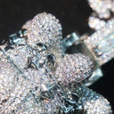Iced Out Lion Head Crown