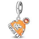 Sterling Silver Charm Beads Glowing