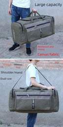 Retro Canvas Satchel for Outdoor Workers