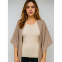 Women Irregular Wool Shawl Wrap