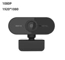 USB Webcam with Microphone for Laptop Desktop, 360° Rotatable Plug-and-Play Camera for Video Calls & Conferences