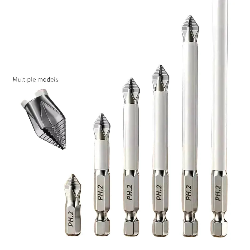 Magnetic Electric Screwdriver Set - Steel Bits — product view 1