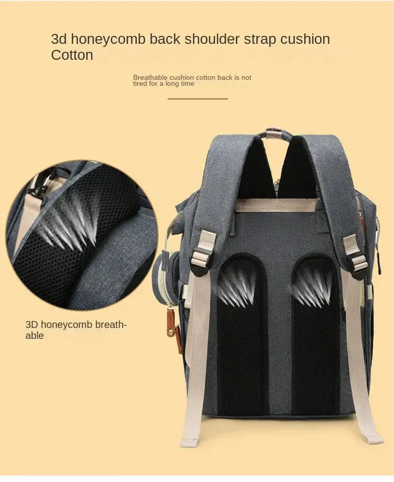 Waterproof Diaper Backpack for Parents — product view 18