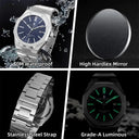 Sapphero Mens Watch Stainless Steel