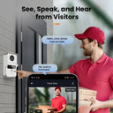 Shop Tuya 1080P Wireless Smart Doorbell Today