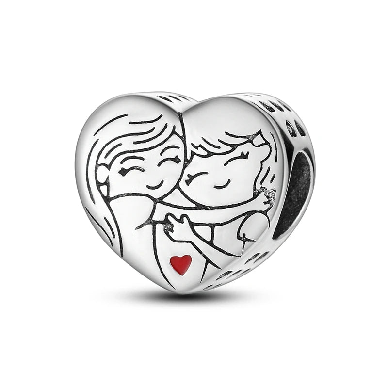 Mula Sterling Silver Heart Love