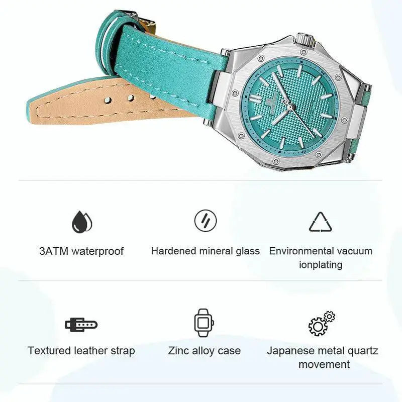 Naviforce Womens Quartz Watch Elegant Timepiece For Style