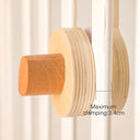 Wooden Bird Bed Bell Mobile: Charming Toy Holder Rattles