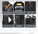 Lifetime Guaranteed Anti-Theft Men's Laptop Backpack Safe