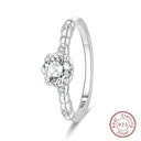 Authentic Sterling Silver Ring Romantic