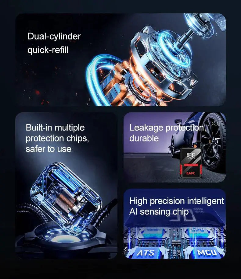 Car Jump Starter and Air Compressor — product view 8