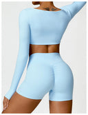 Yoga Suit Sports Set Women Quick-Drying Gym Set 2PCS