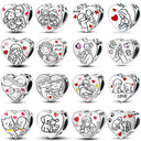 100 Sterling Silver Heart Shaped Warm