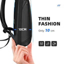 Sleek Waterproof Laptop Backpack for 15.6 Inch Devices