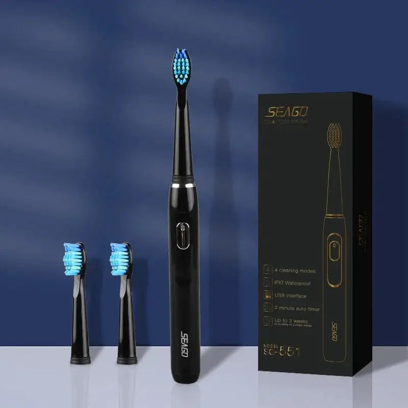 Seago Rechargeable Electric Toothbrush Sonic 4 Modes