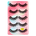 Ultimate 3D Mink False Eyelashes Variety Pack Fluffy Natural