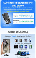 Wireless Lavalier Mic for Vloggers Pro
