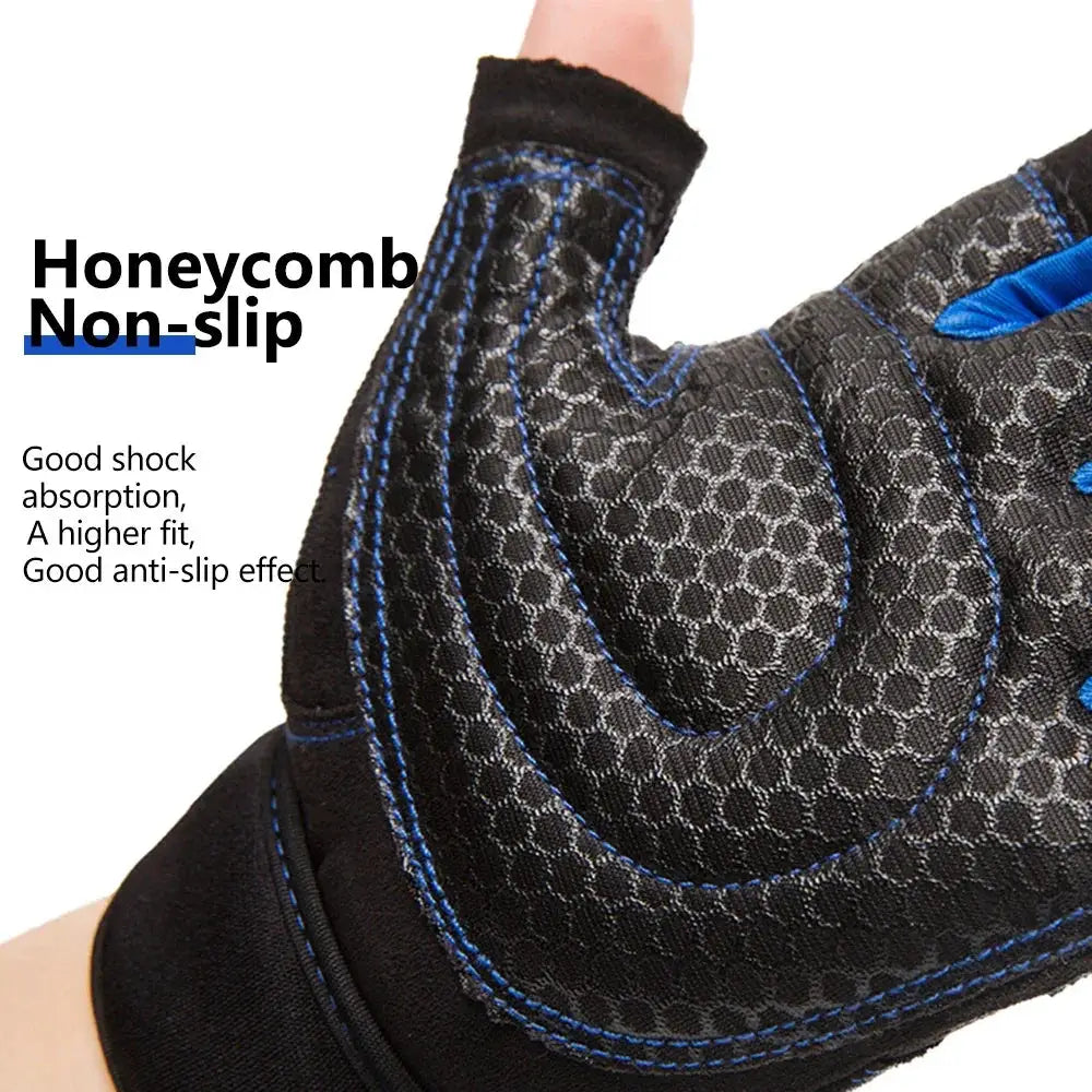 Breathable Cycling Gloves Half Finger MTB Road Bike Gear