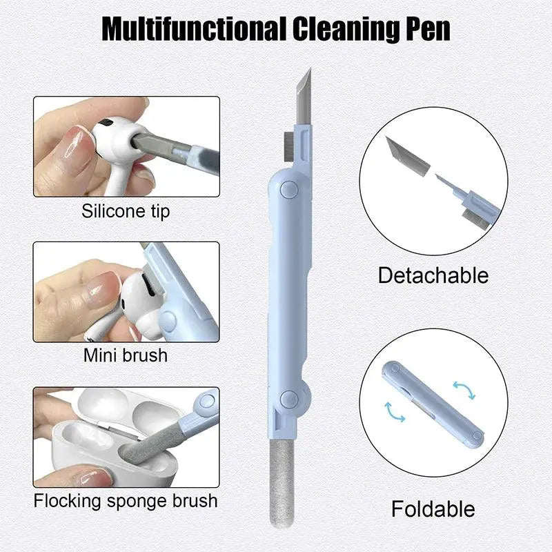 7-In-1 Keyboard Cleaning Kit For AirPods Headsets Laptops