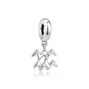 Sterling Silver Charm Zodiac Aries