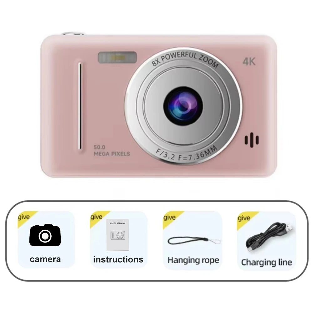 4K IPS Digital Photo Camera