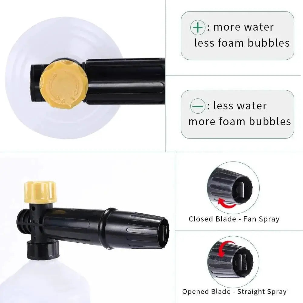 Car Foam Cannon For High Pressure Washers Thick Snow Foam
