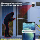 Solar-Powered Outdoor Security Camera Wireless Surveillance Solution